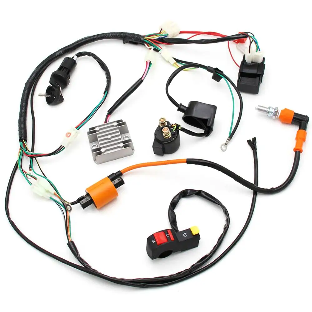 Мотоцикл электрический статор CDI катушка жгута проводов станок для ATV QUAD 150 200 250