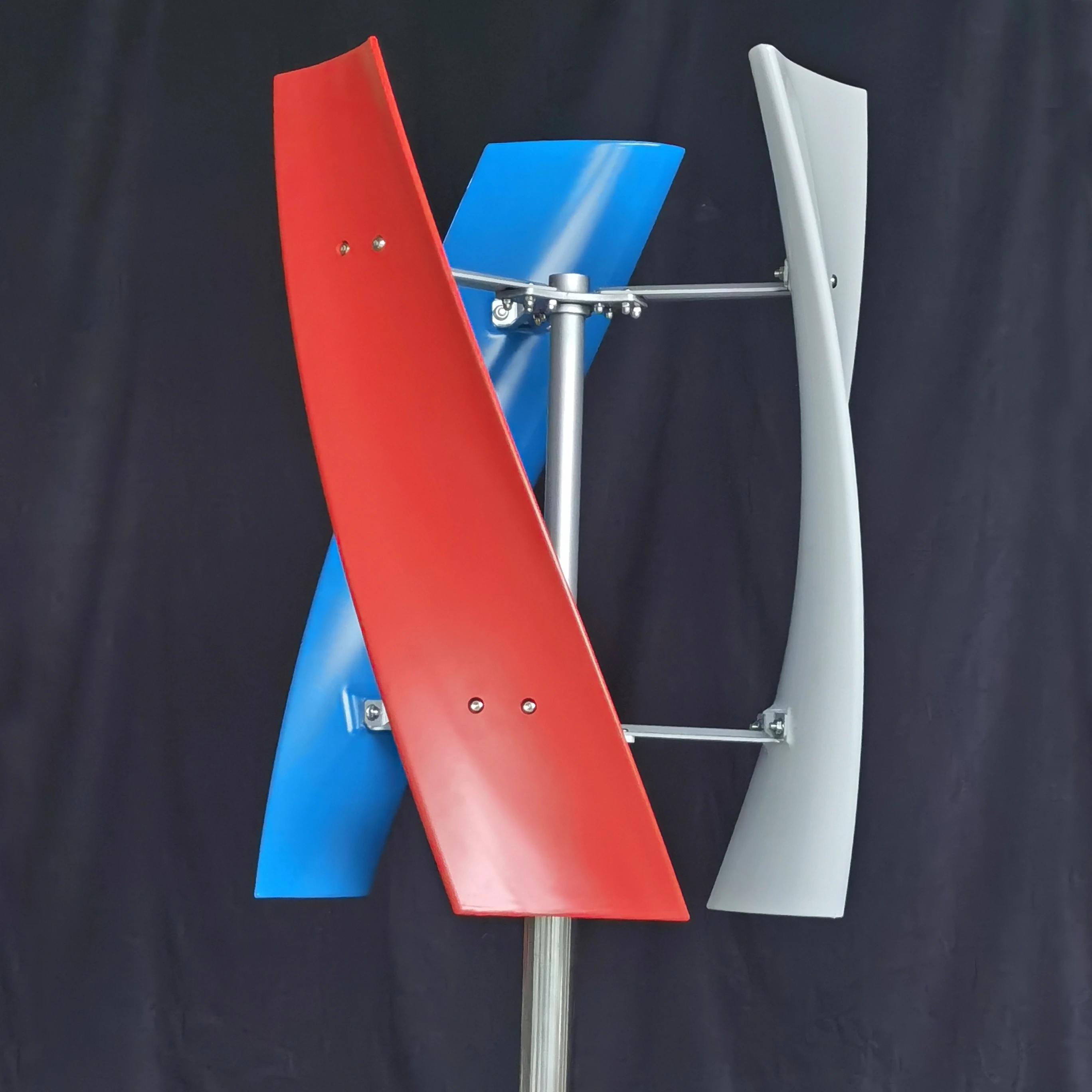 400 Вт ветряная турбина Динамо вертикальный осевой малошумный ветрогенератор 12В