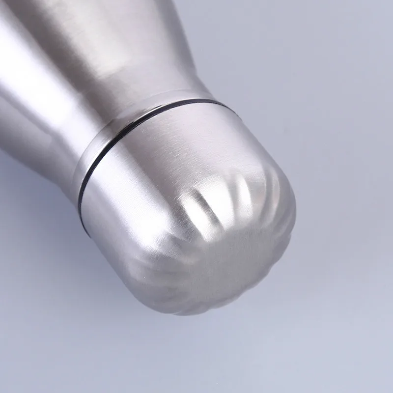 

Stainless Cola Motion Sport Water Bottle Rugged Water Cup Monolayer No Heat Preservation Metal Color Cola Drink Bottle