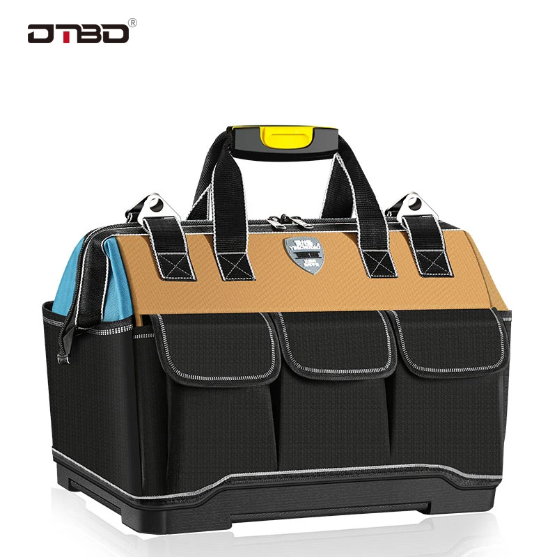 Tool Bag Waterproof Tool Bag Adjustable Shoulder Strap Collapsible Wear-resistant DurableElectrician Tool Bags