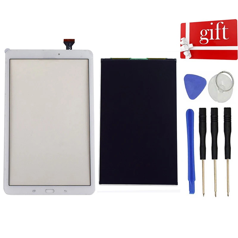 

ЖК-дисплей для Samsung Galaxy Tab E диагональю 9,6 дюйма, SM-T560 T560, ЖК-дисплей, панель, модуль, сенсорный экран, дигитайзер, сенсор, замена