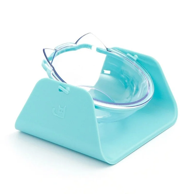 

Dogs Cats Food Container Pet Water Bowl Slow Feeder Base Pets Supplies for Household Outdoor Activities Cervical Protection