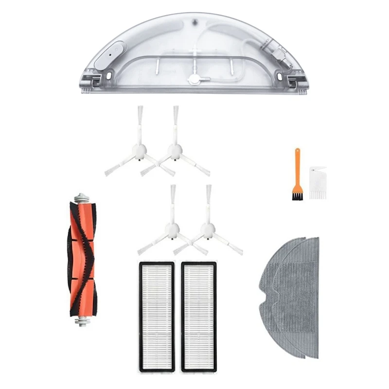 

Сменный резервуар для воды с электроконтролем для Mijia 1C и основная боковая щетка, ткань для швабры для Xiaomi Mijia 1C / STYTJ01ZHM