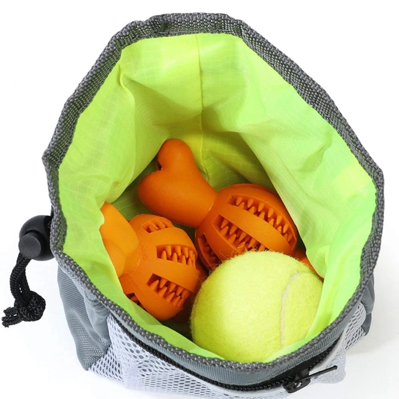 Dog Treat Training Pouch by Built - In Waste Poop Bag Dispenser Easily Carries Toys Kibble Treats 3 Ways To Wear |