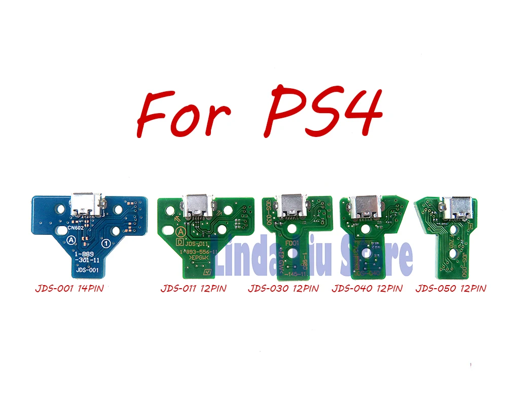 

150pcs USB Charging Board Port For PS4 Controller Controller JDS030 JDS001 JDS011 JDS040 JDS050 Replacement