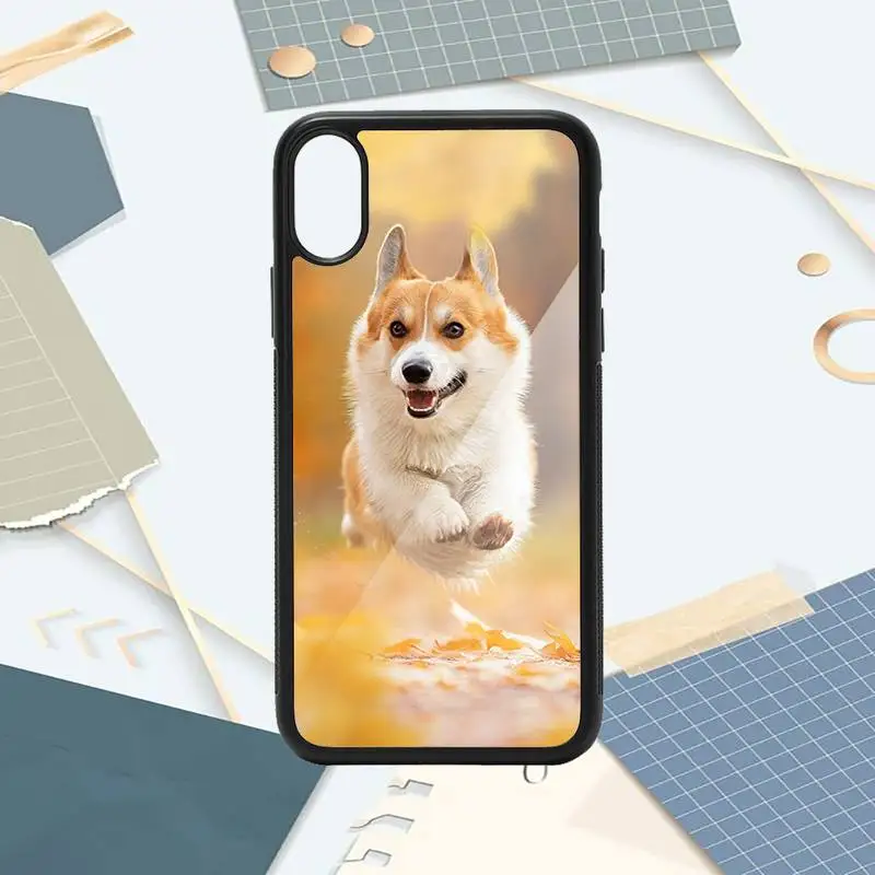 

Corgi cute dog animal Phone Case PC for iPhone 11 12 pro XS MAX 8 7 6 6S Plus X 5S SE 2020 XR