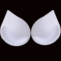 4pcs2pair spong bra pads bikini chest cup push up insert foam pads for women swimsuit padding removeable enhancer bra pads