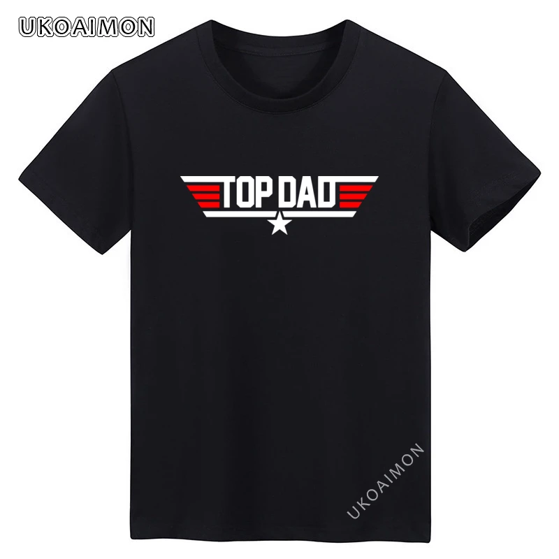 

New Coming TOP DAD Regular Faddish TShirts Crew Neck Graphic T-Shirts Fitted Cheap Tees Streetwear 100% Cotton T-Shirt