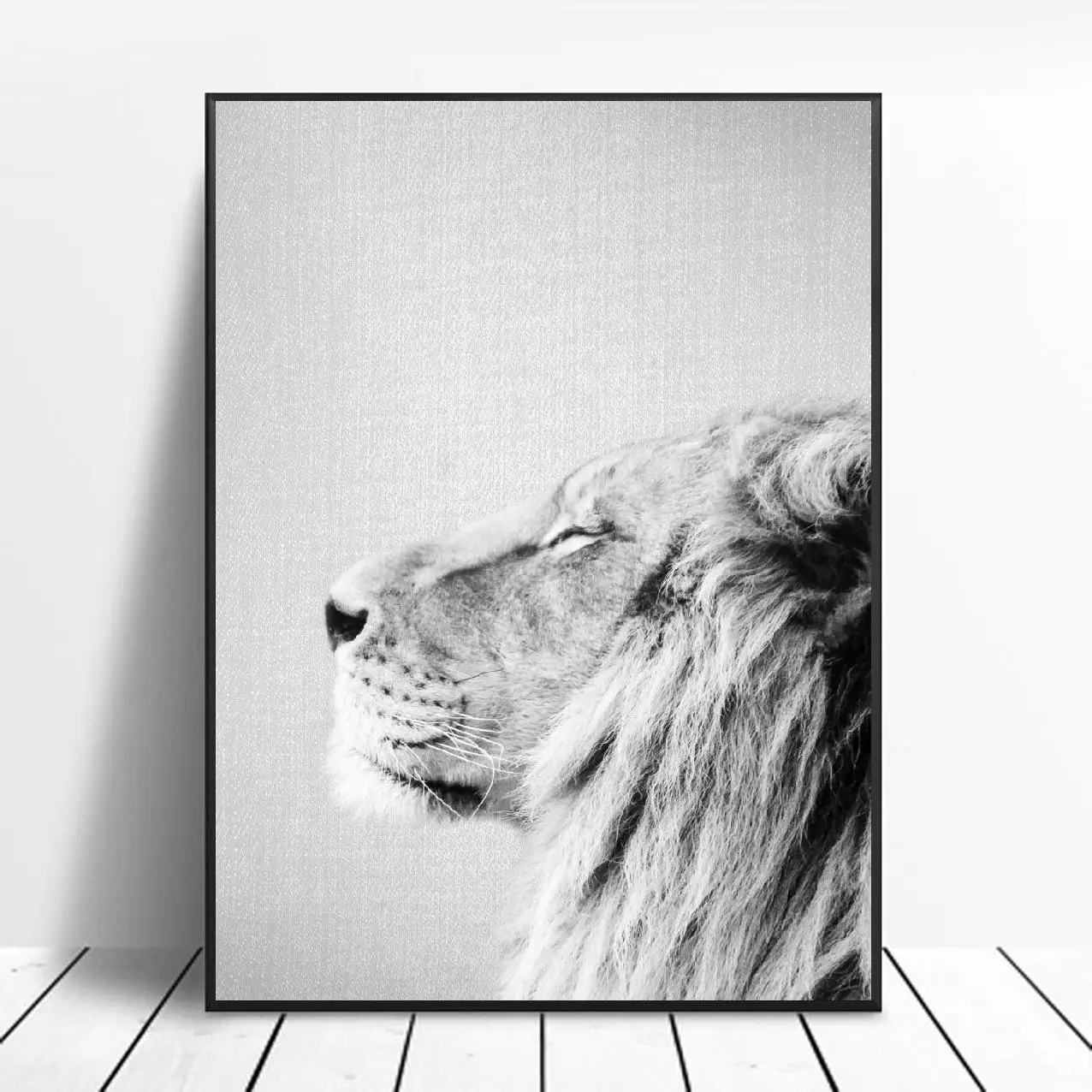 Черный белый зернистый художественный печатный плакат картина на стену