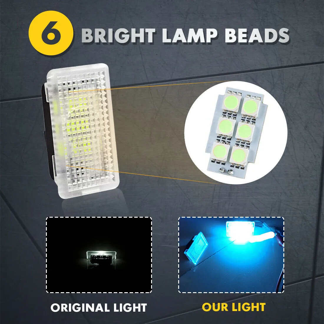 

1.77\\\\\\\\\\\\\\\"(L) * 0.98\\\\\\\\\\\\\\\"(W) * 0.87\\\\\\\\\\\\\\\"(H) LED Car Interior Lights 4Pcs Decor Ultra-Bright