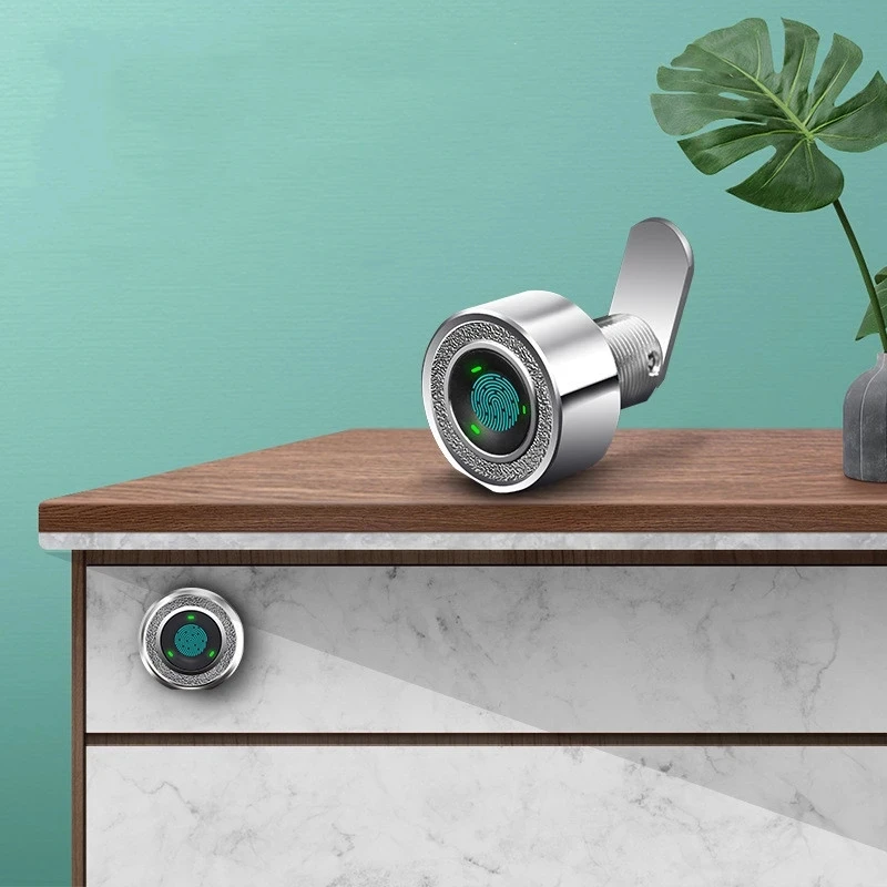 

Smart fingerprint lock mailbox lock wardrobe free hole drawer lock desk password lock cabinet door lock metal file cabinet lock