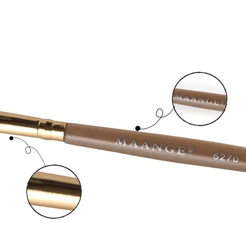 1 шт. щетка с двойной головкой профессиональная кисть для ресниц и бровей