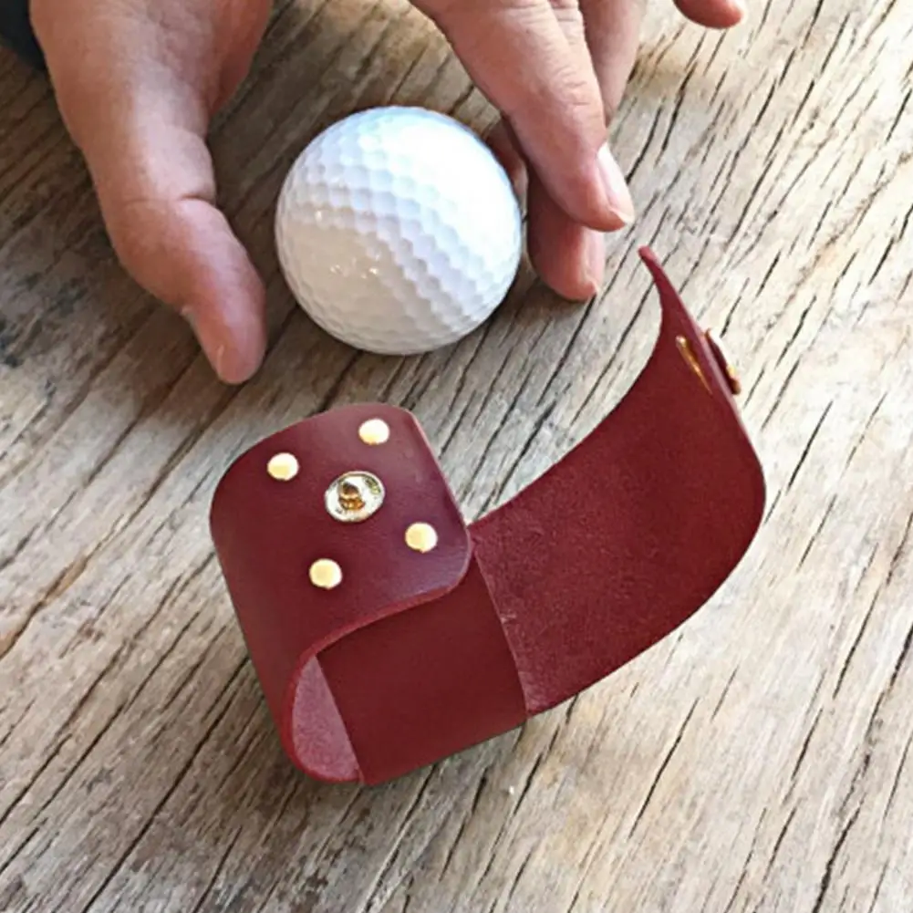 

Hand-crafted Useful Soft Golf Ball Protective Cover Accessory Golf Ball Holder Wrap Tightly for Gathering