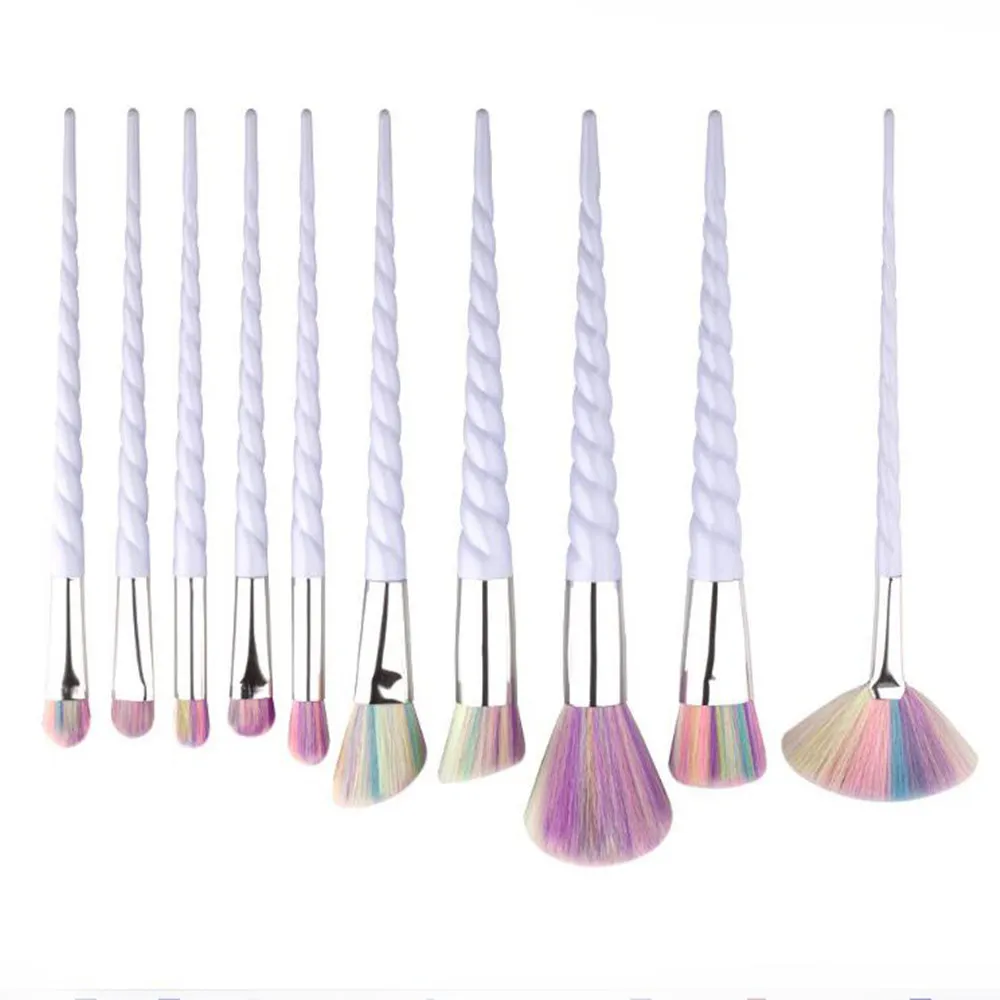 

5Pcs Unicorn Makeup Brushes Set Foundation Powder Blush Cosmetic Eyelash Eye Shadow Eyeliner Lip Brush Make Up Brush Tools