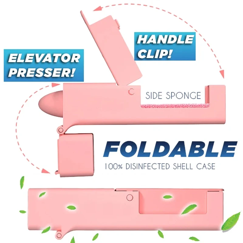 Портативная Антивирусная пресс палка для лифта многоразовая дезинфекция спирта
