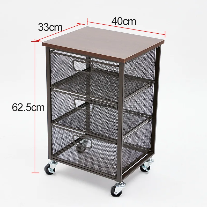 

Железный шкаф для хранения в стиле ретро, передвижная стойка для кухни и ванной комнаты, эргономичный Органайзер