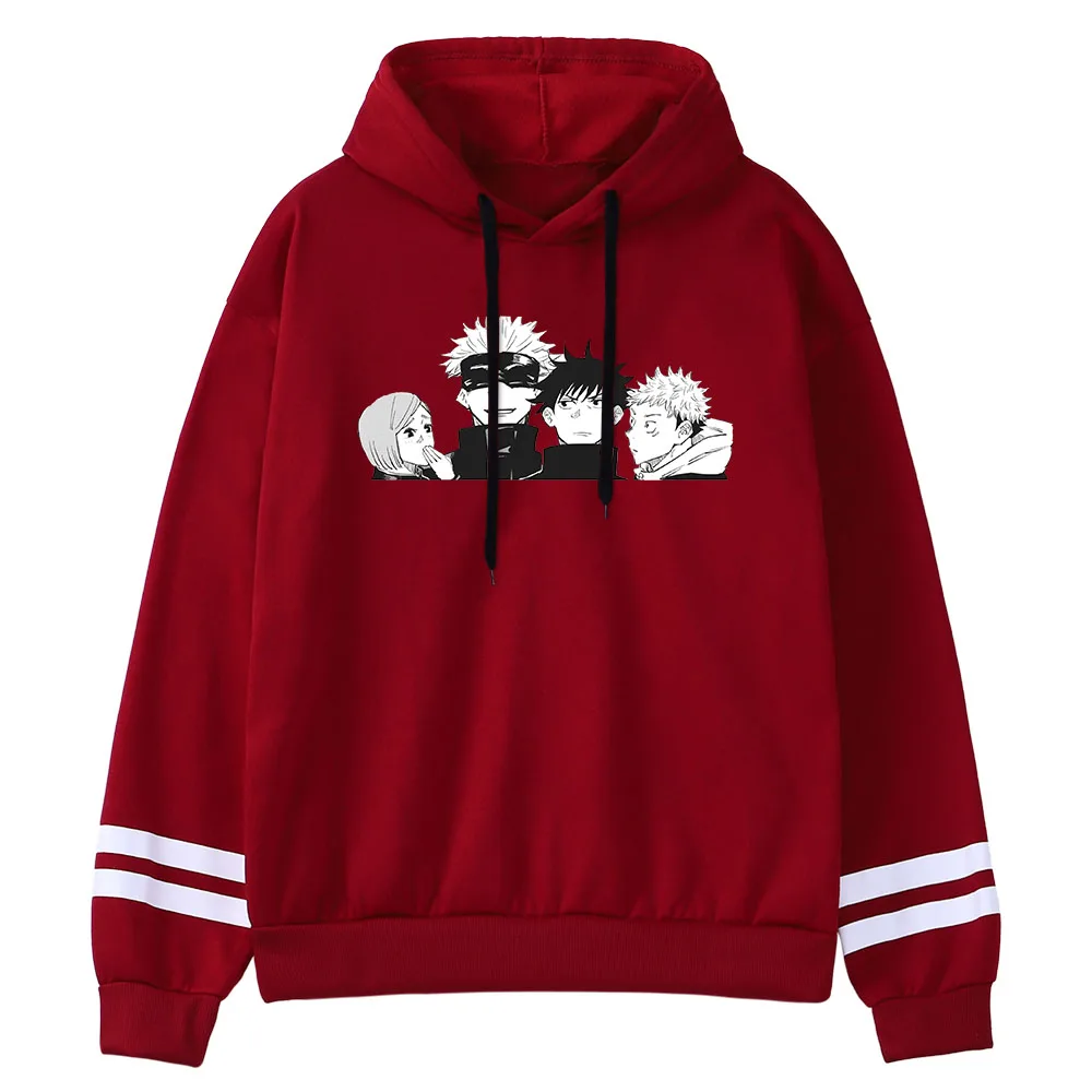 

Jujutsu Kaisen Team Cool Painting men Hoody Hip Hop Fashion Spatchwork Hoodies Harajuku Gothic Hooded 2022 New man Hoodie