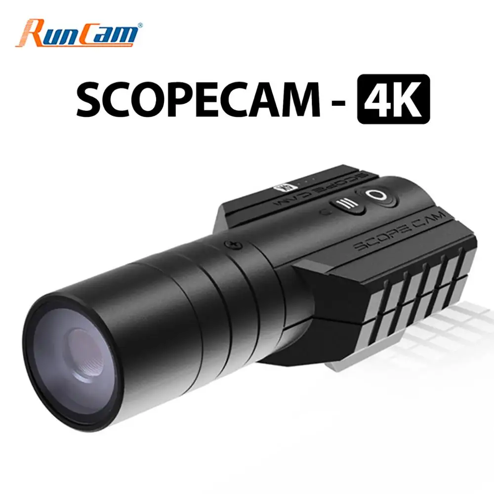

RunCam область Cam 4K военные очки для страйкбола тактические Пейнтбол 1080P 120fps со сверхвысоким разрешением Ultra HD, Запись Wi-Fi, 850 мА/ч, ScopeCam охотничье...