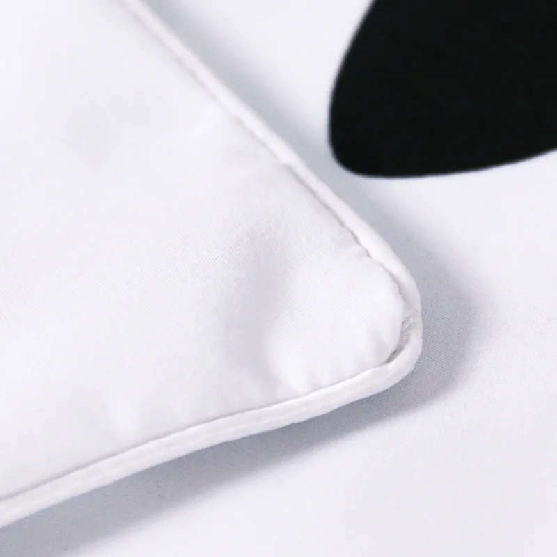 Комплект постельного белья из 3 предметов с 2 наволочками рисунком кошки и собаки