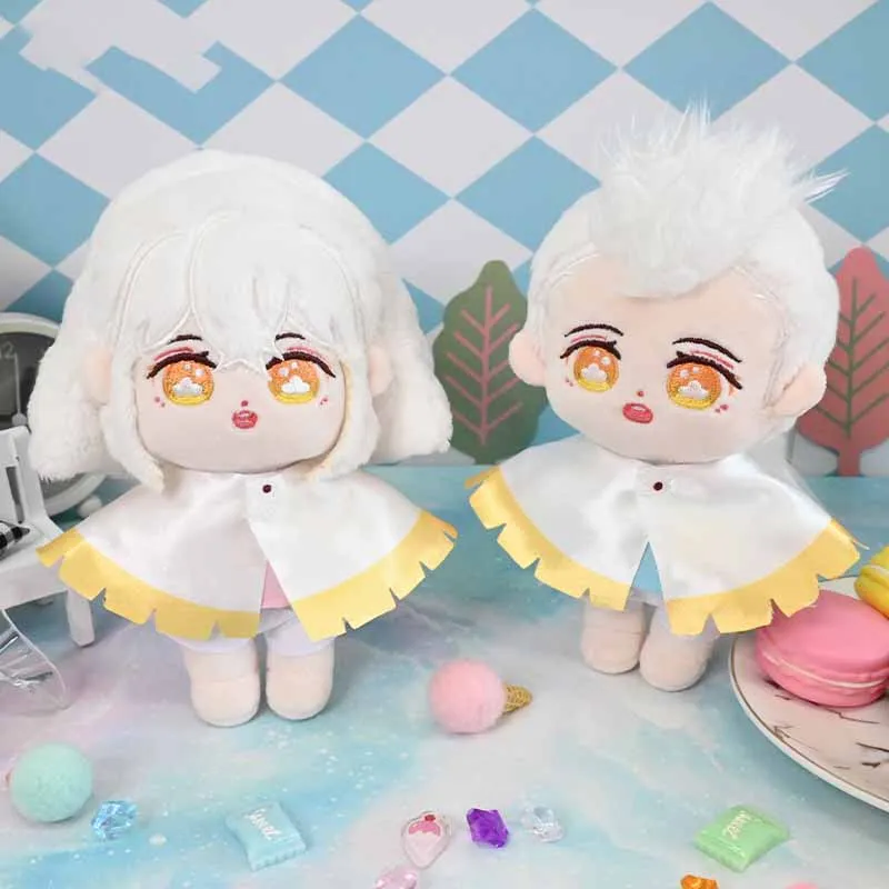 

Anime Sky: Children of Light Guangyu White Birds Plush Doll Stuffed Toy Dolls Change Clothings Pillow Cushion Props Gifts 15cm