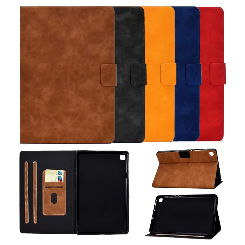 

For Lenovo Tab M10 Plus Case Soft Leather Business Folio Funda for Lenovo Tab M10 FHD Plus 10.3" TB-X606F X606X Tablet Cover