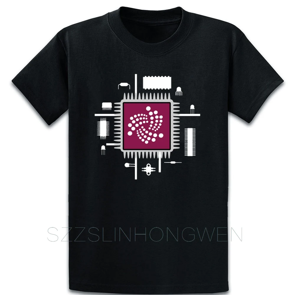 Иота клубок криптовалюта футболка дышащие весенние письма размера плюс 5xl Fit