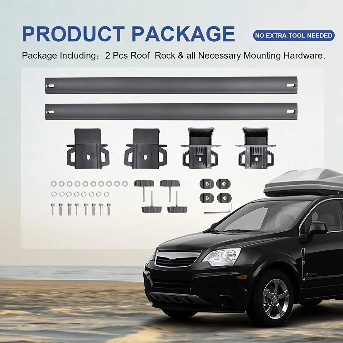 SANJODS багажник на крышу для Saturn Vue 2002 2003 2004 2005 2006 2007 алюминиевый болт верхней рейке
