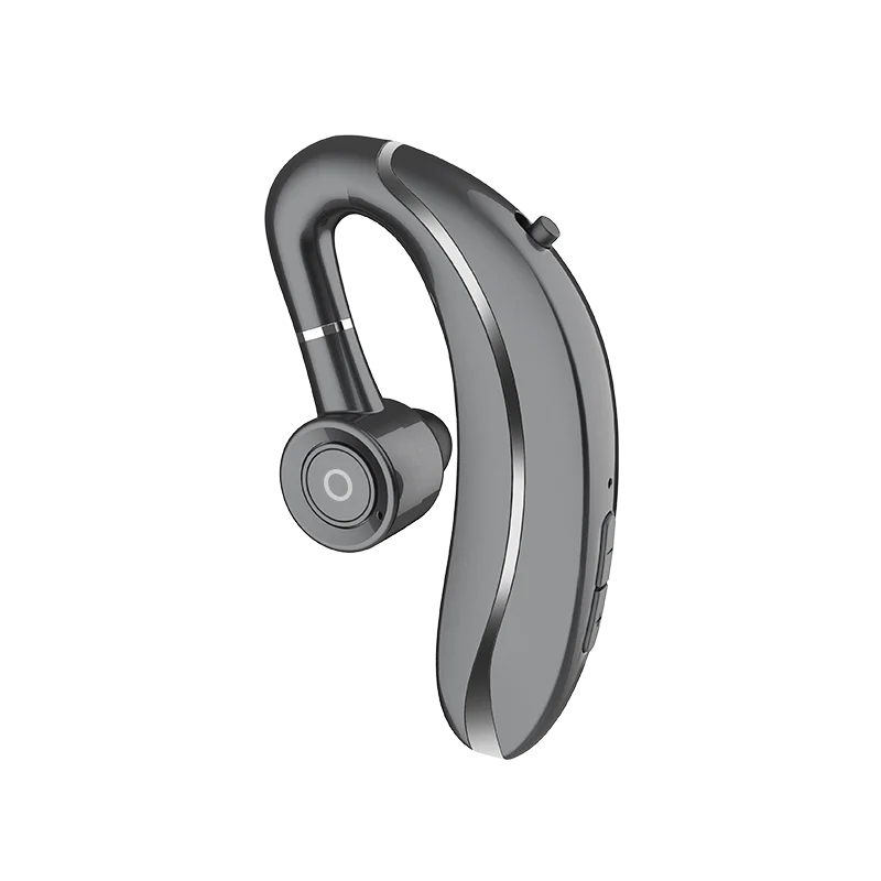 gray Q10 беспроводной наушник для вождения, ушные крючки, Bluetooth наушники, 210 мА/ч, одиночный, Handfree, с микрофоном, для Iphone11, samsung, HUAWEI, все - Цвет: gray