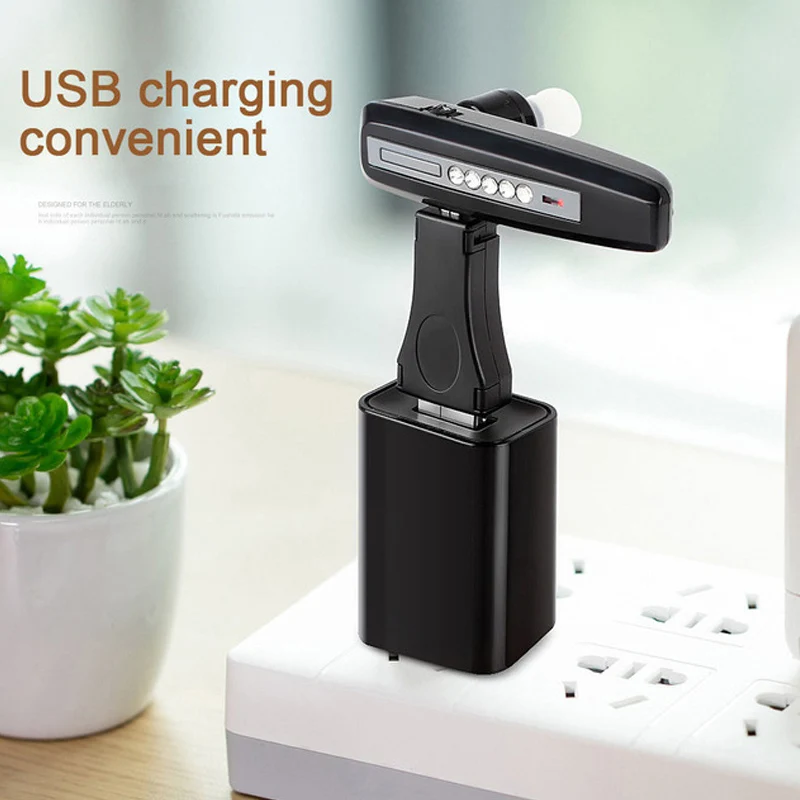 S 101 мини слуховой аппарат усилитель звука цифровой Перезаряжаемые Bluetooth Стиль USB