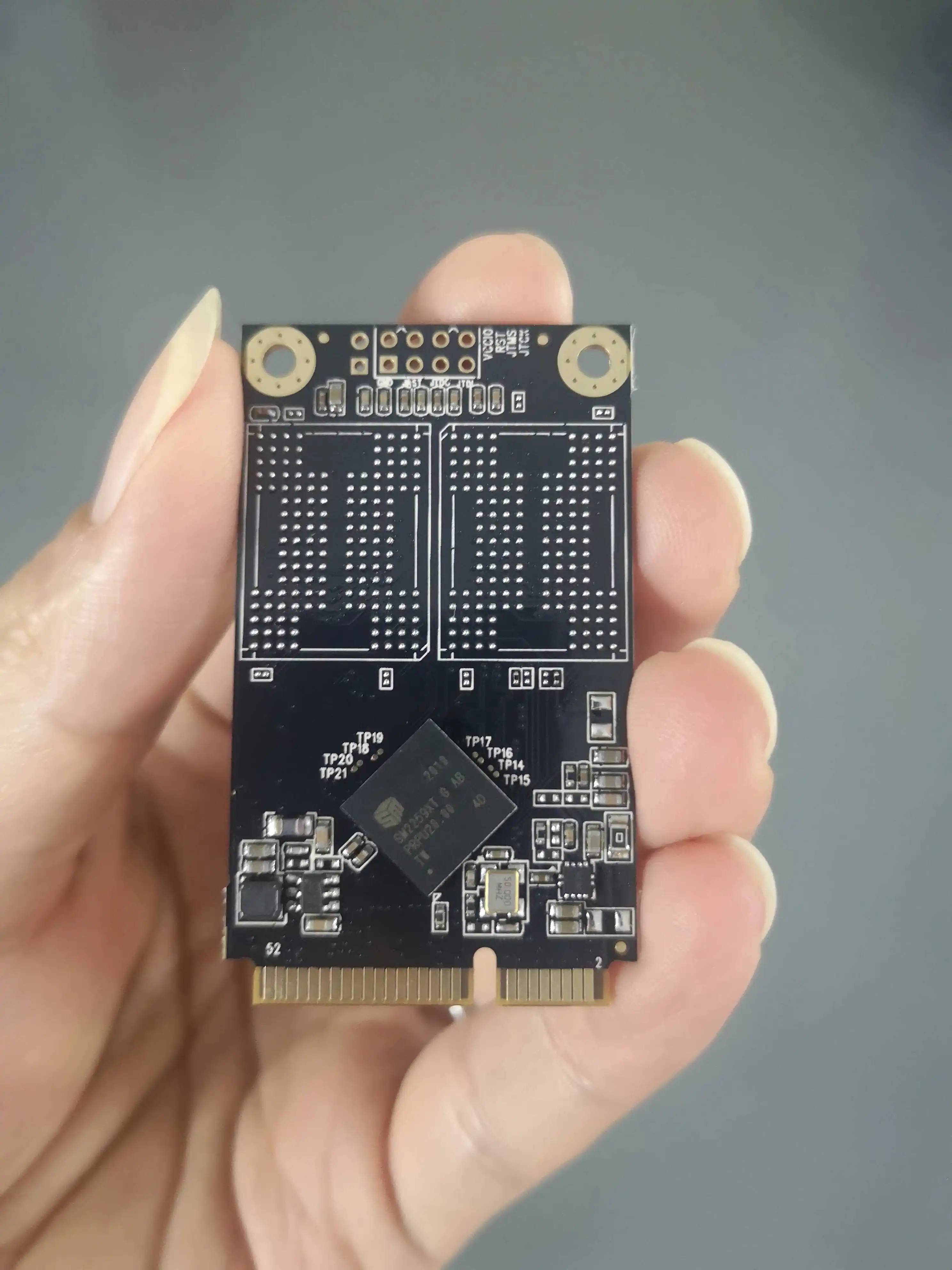 

SM2259XT Msata SSD твердотельный жесткий диск BGA132 двойная паста основная плата управления DIY полуготовая продукция