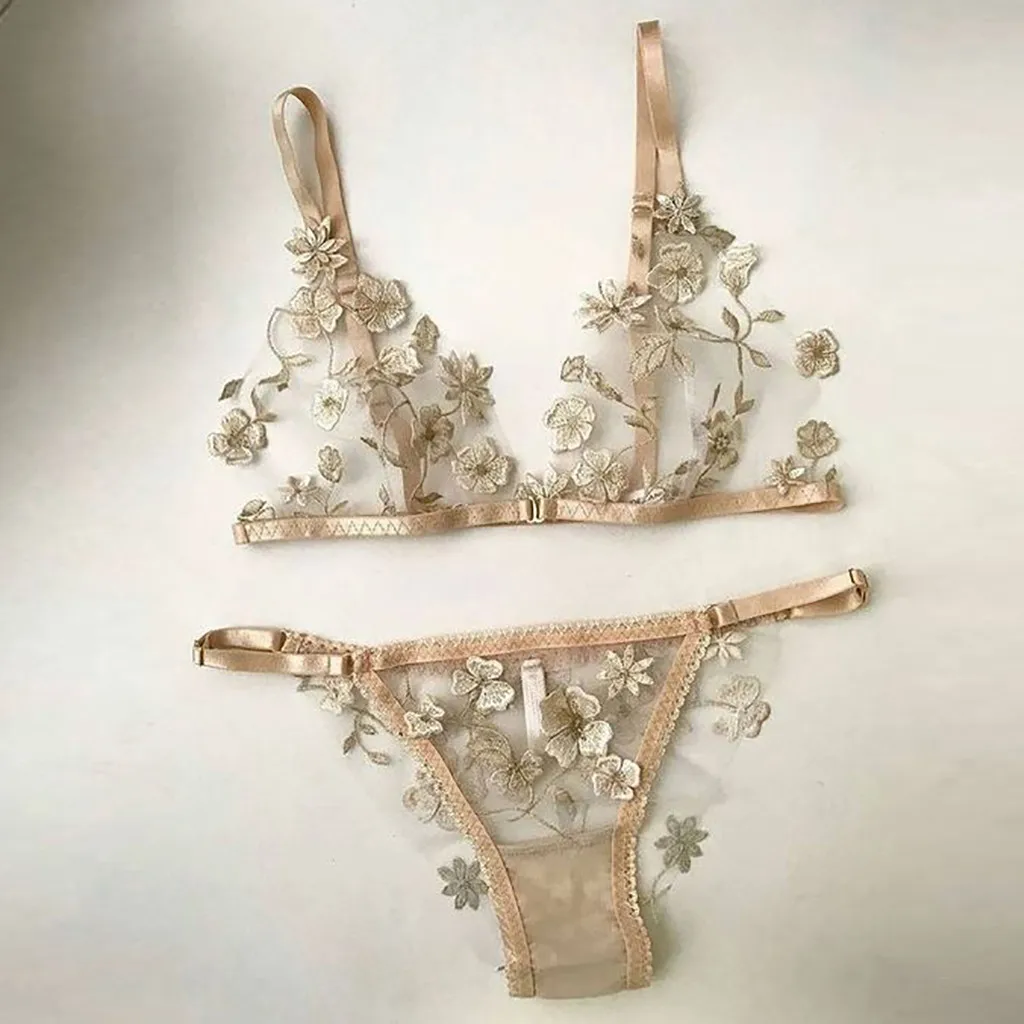 Комплект из 2 предметов комплекты нижнего белья Для женщин кружевное платье с