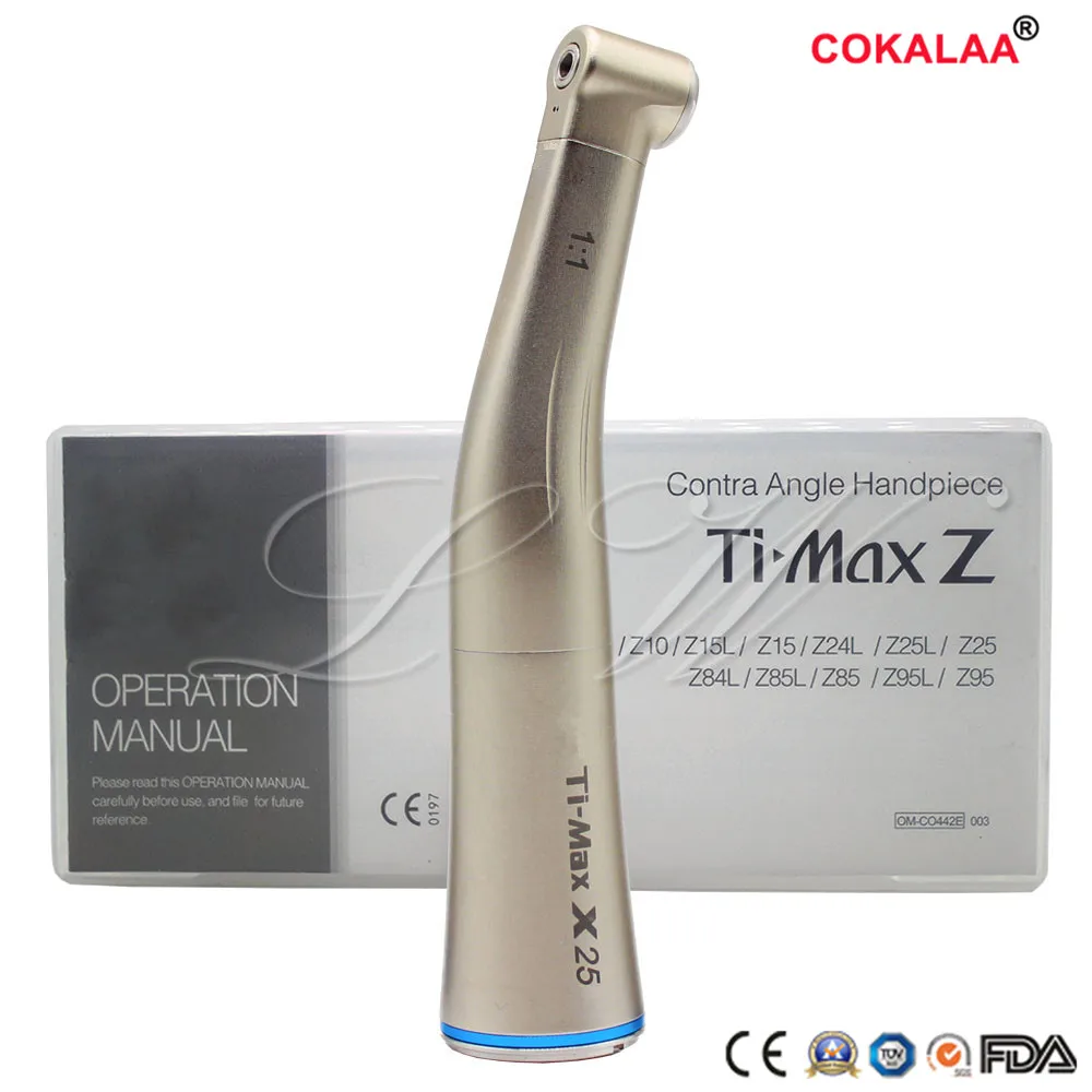 Низкоскоростной Зажимной патрон с кнопкой стоматологический наконечник