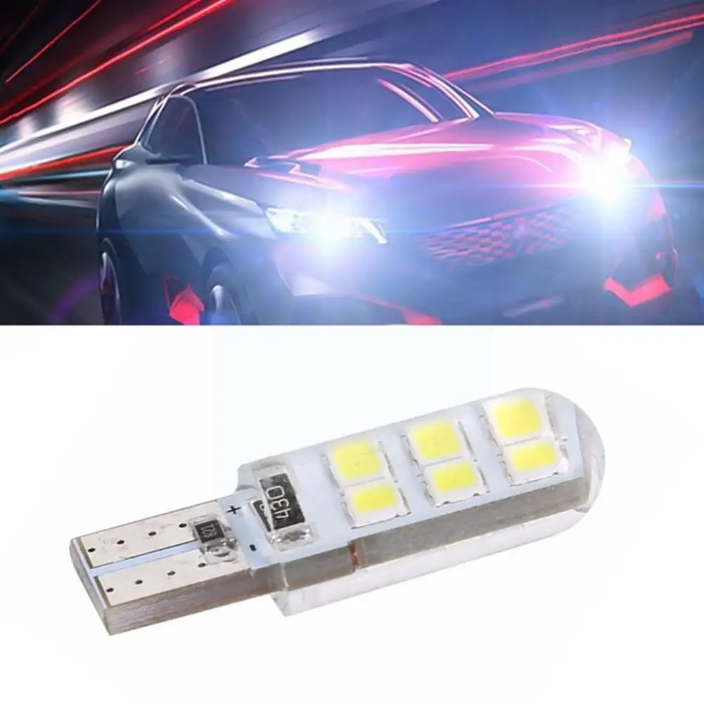 

2 шт., Автомобильные светодиодные лампы T10 194 W5W COB 2835 SMD 12