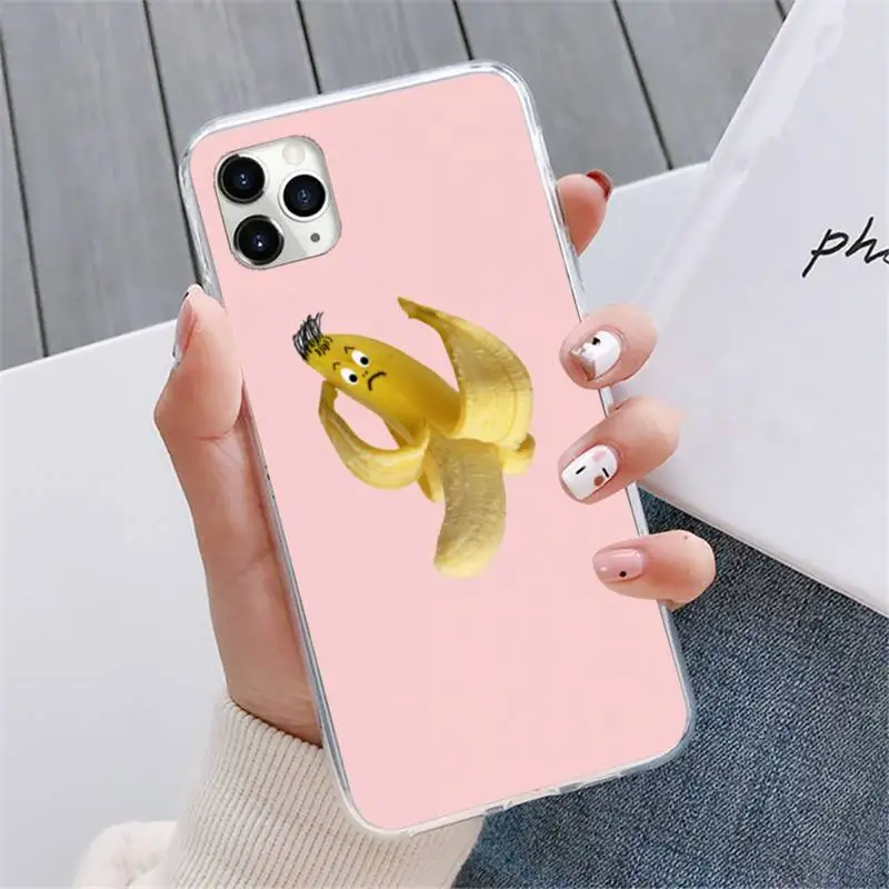 

Banana funny Phone Case For iphone 12 5 5s 5c se 6 6s 7 8 plus x xs xr 11 pro max mini