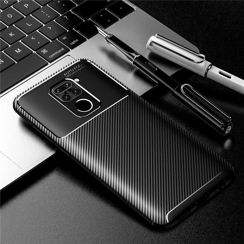 carbon fiber cover for xiaomi redmi note 9 case poco x3 funda redmi note 11 pro ultra thin case for redmi 9t mi 11t pro 11 lite free global shipping