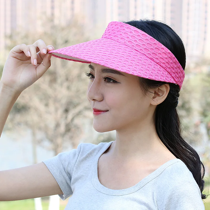 Шляпа Женская однотонная с козырьком повседневная регулируемая повязка на