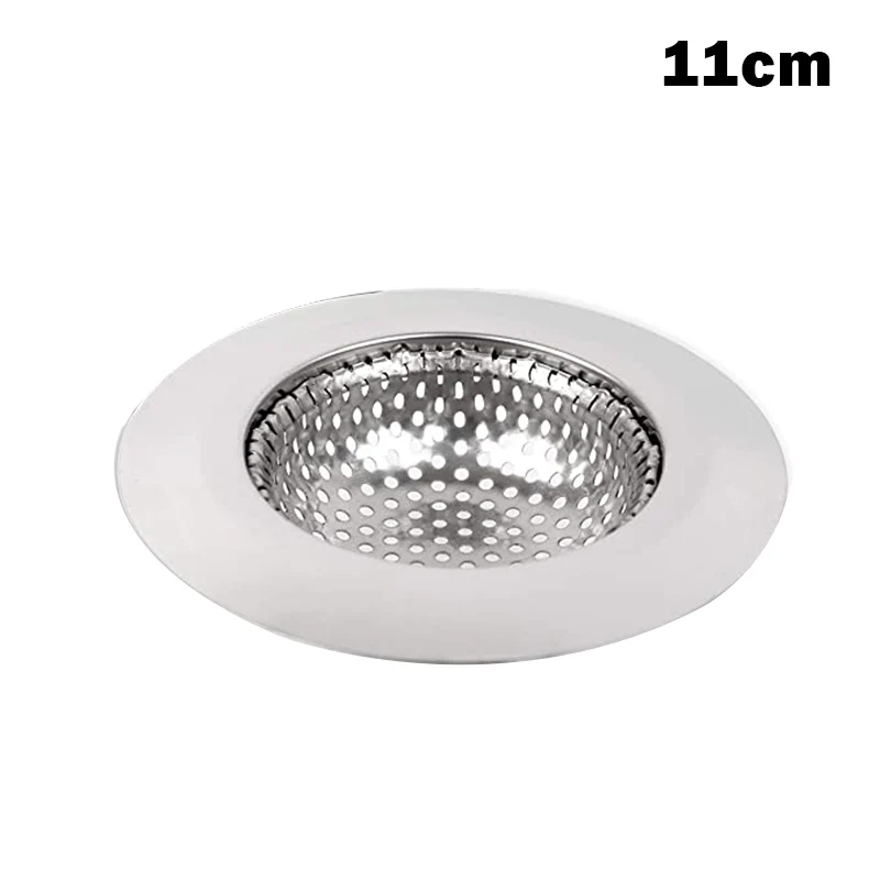

Economical 3Pcs Stainless Steel Bathtub Hair Catcher Stopper Shower Drain Hole Filter Trap Kitchen Metal Sink Strainer d
