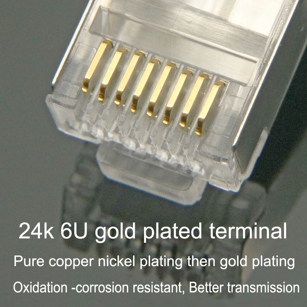 Разъем кабеля ethernet xintylink rj45 cat6 cat5e cat 6 rg rj 45 сеть stp 8P8C cat5 металлический