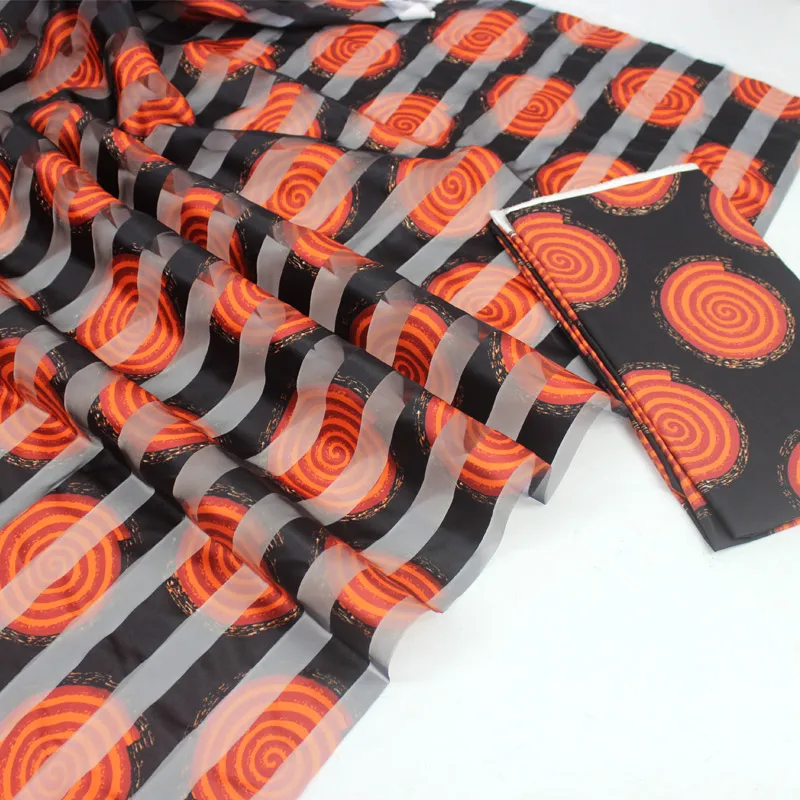 Горячая Распродажа Gahna стильная атласная шелковая ткань с лентой из органзы