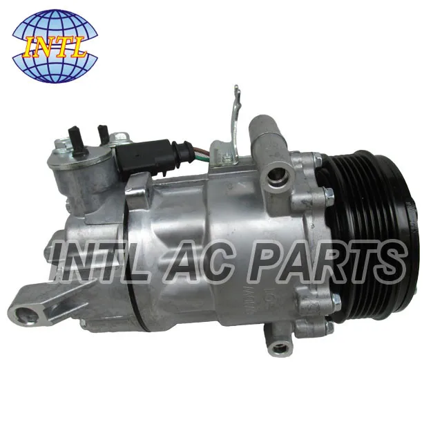 Автомобильный Компрессор кондиционера Sanden SD6V12 для AUDI SKODA VOLKSWAGEN 6RF820803C / 6R0820803B