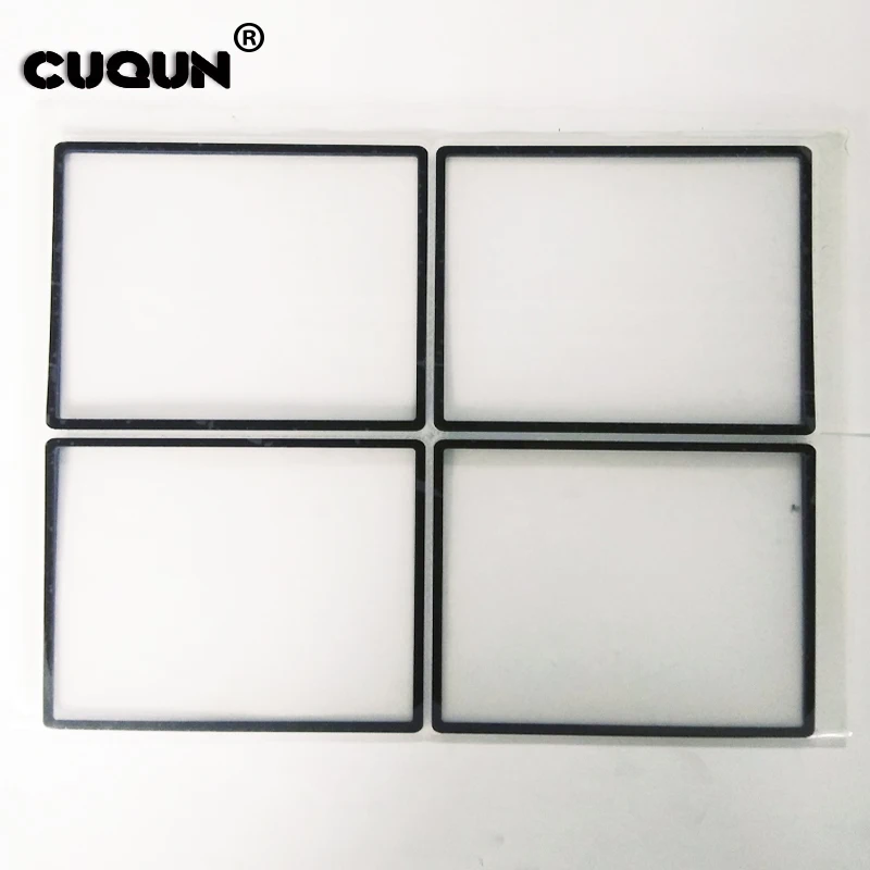 Прозрачная защитная пластиковая поверхность линзы экран черная рамка для