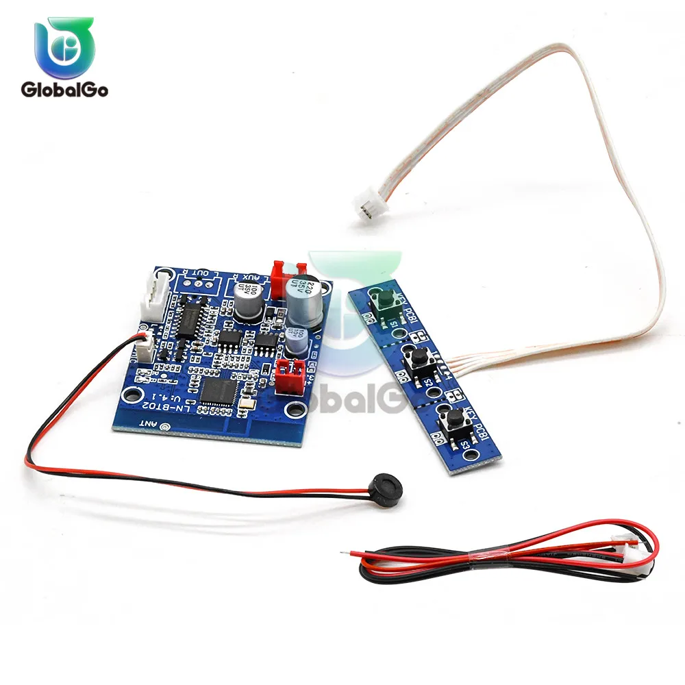 DC3.6 30V автомобильный модуль аудиоресивера Bluetooth 4 0 3 5 мм держатель наушников вход и