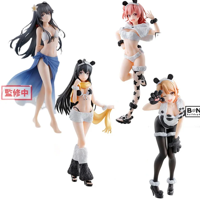 Bandai подлинный SNAFU Hamachi орегари юкиношита юкино фигурка мой подросток