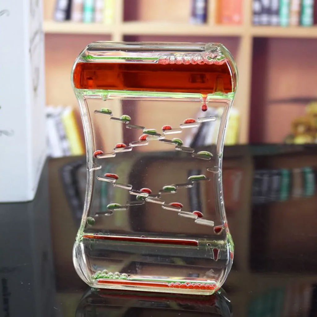 Песочные часы сенсорная Визуальная стимуляция таймер декомпрессии в форме капли