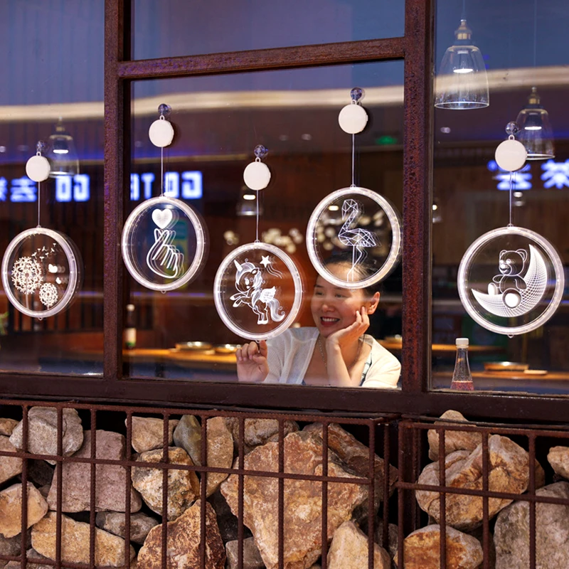 Популярный подарок на День святого Валентина для подруги 3D ночной Светильник