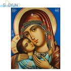 Масляная краска по номерам SDOYUNO 40x50 см, без рамки, для самостоятельного раскрашивания по номерам, наборы для рисования, Цифровая ручная роспись на холсте