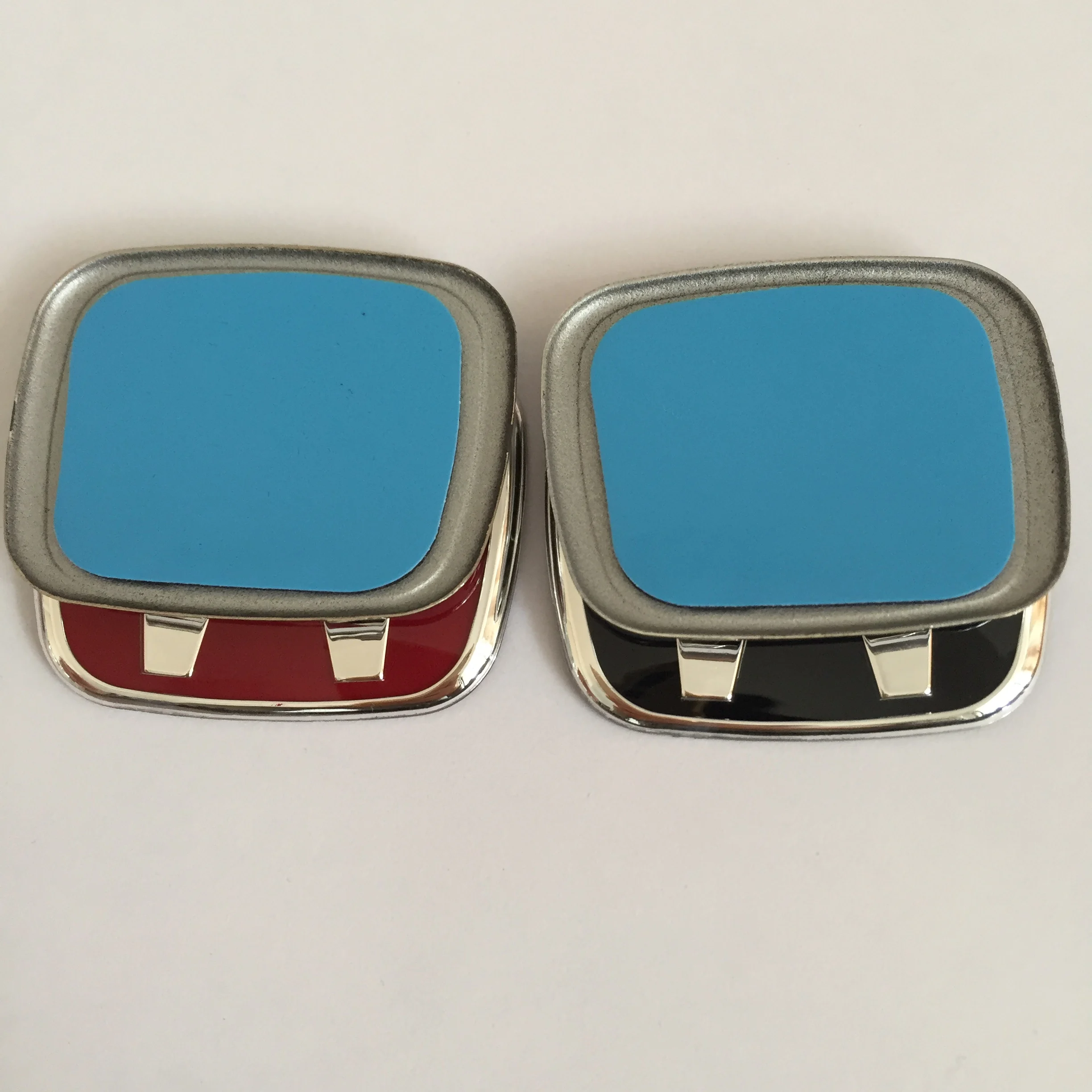 1 шт. 3D логотип ABS H красный/черный/серебристый автомобильный значок на руль