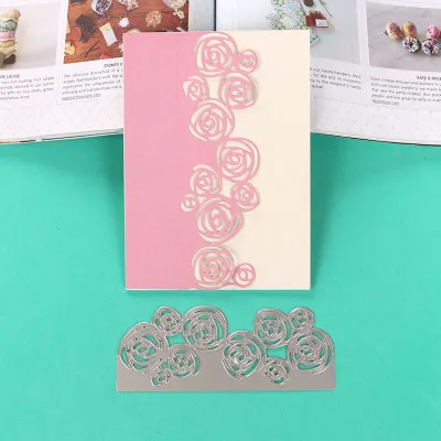 DF Цветочные штампы для скрапбукинга DIY/фотоальбом декоративное тиснение DIY