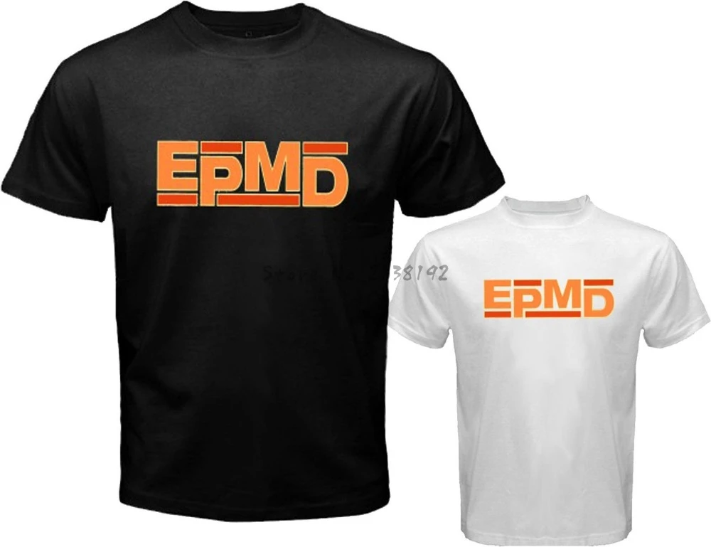 

New EPMD Old School Music Logo Men's T-Shirt Rap Hip Hop Top Tees Shirt Cotton Short Sleeve Men T Shirts US Size S-5xl