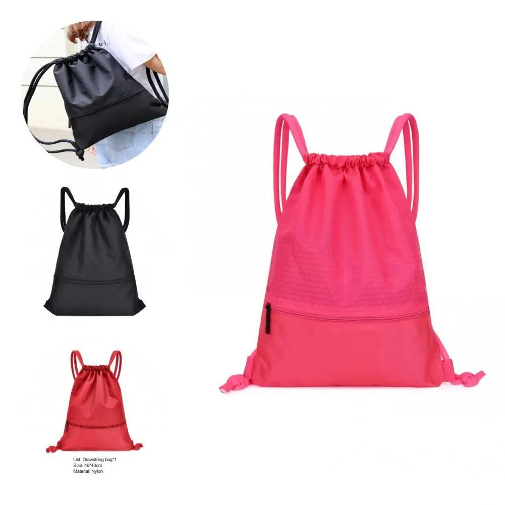

String Bag Anti Fade String Backpack Large Capacity Sports Backpack